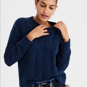 American Eagle Soft Cable Knit Sweater